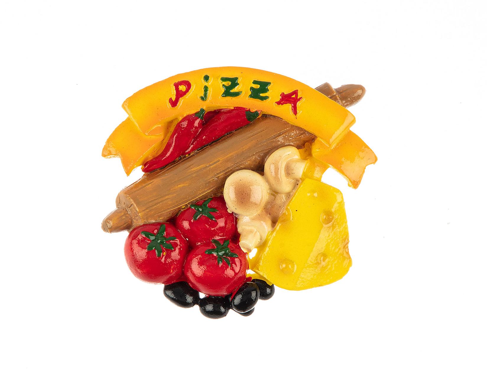 Selected image for MADAME COCO Magnet za frižider, Pizza, 5x5.6cm