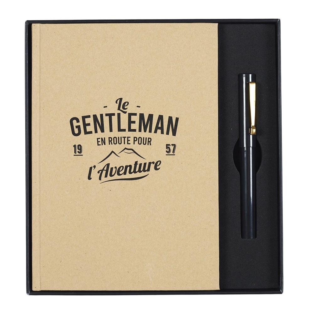 Notes i hemijska olovka Gentleman, Krem