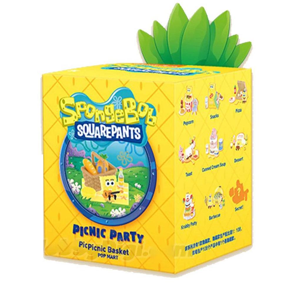 POP MART Figurica SpongeBob Picnic Party Series Prop Blind Box (Single)