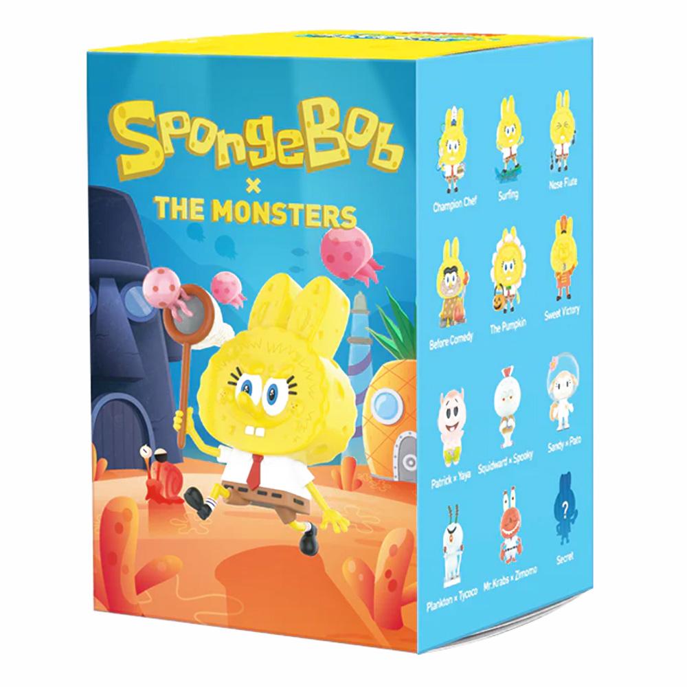 POP MART Figurica The Monsters x SpongeBob Series Blind Box (Single)