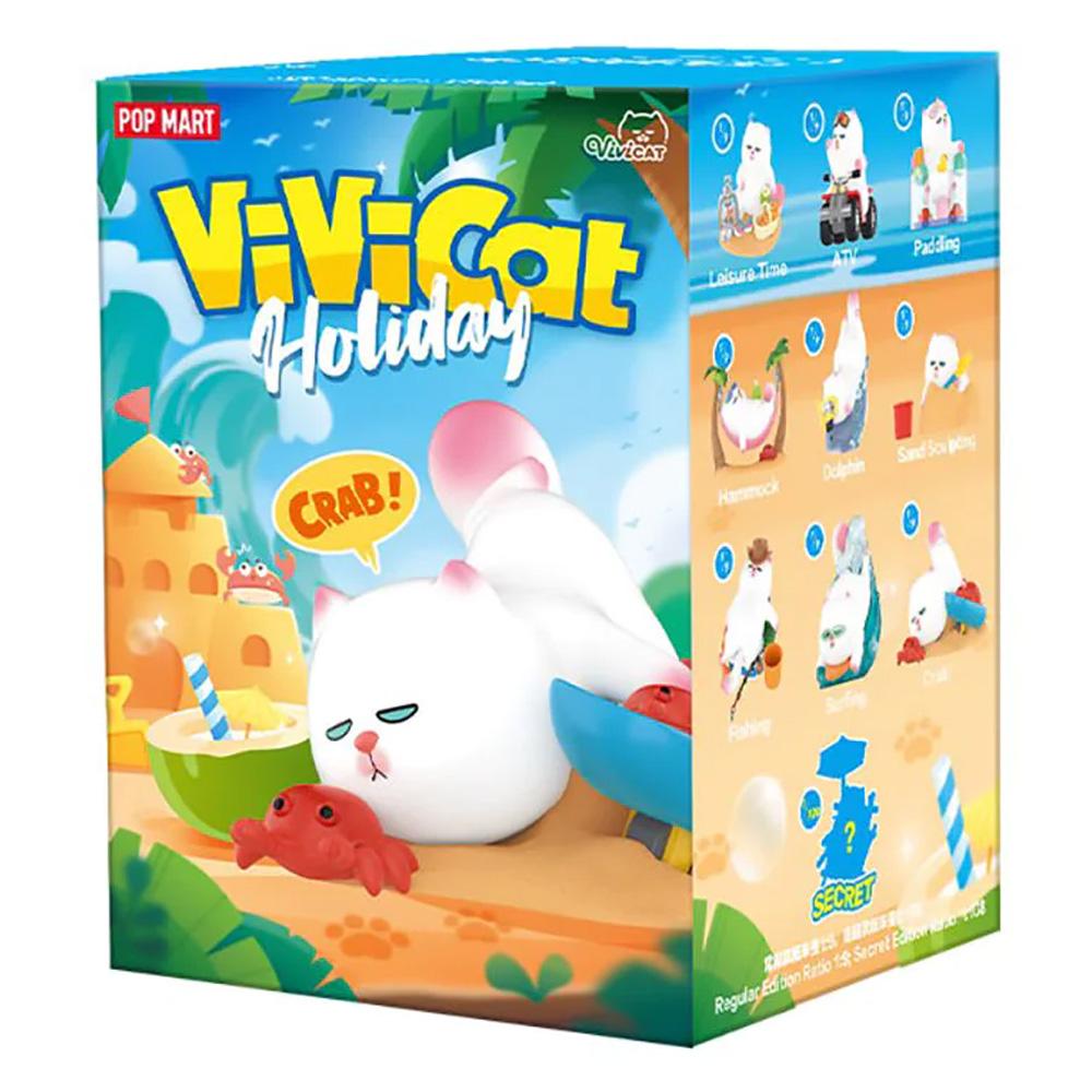 POP MART Figurica ViViCat Holiday Series Blind Box (Single)