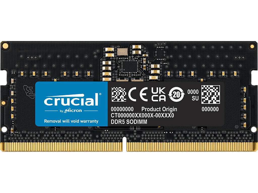 Crucial RAM memoriјa DDR5 8GB SODIMM 5600, 8GB