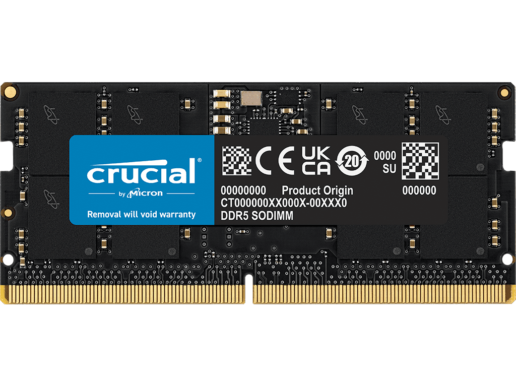 Crucial RAM memoriјa DDR5 16GB SODIMM, 5600MHz