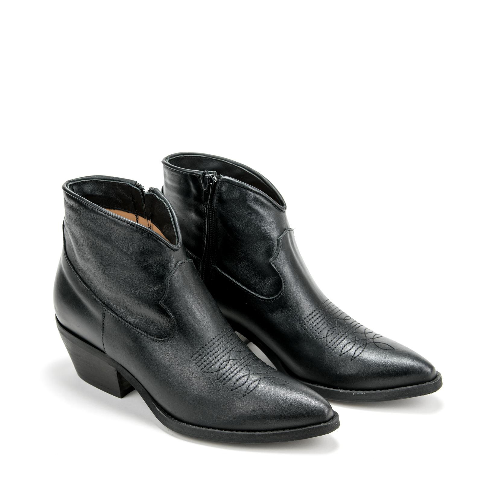 Silko Ženske čizme PT09, Crne