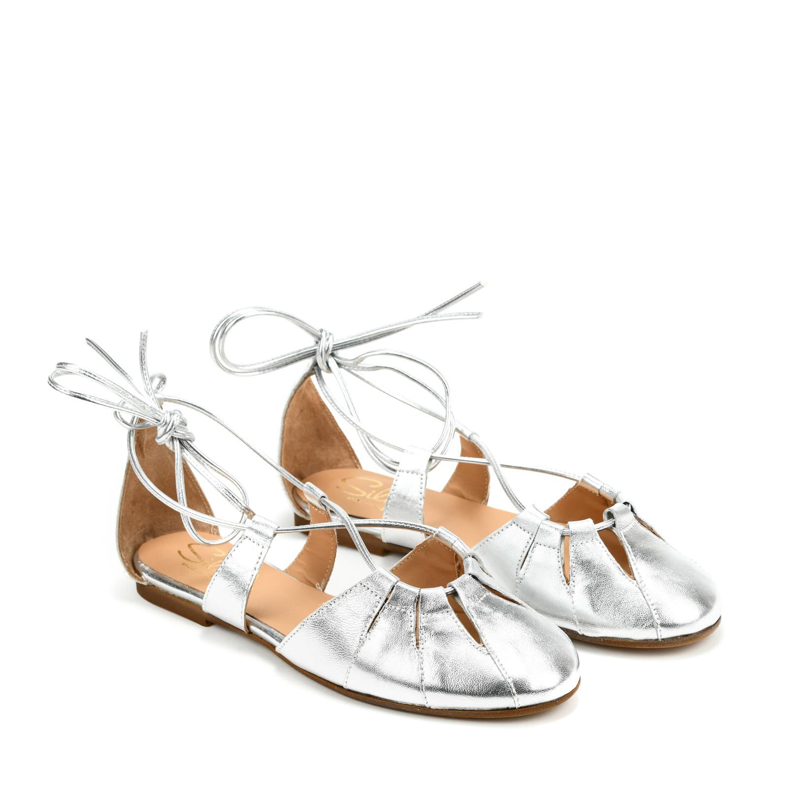 Silko Ženske sandale LUNA1, Srebrne boje