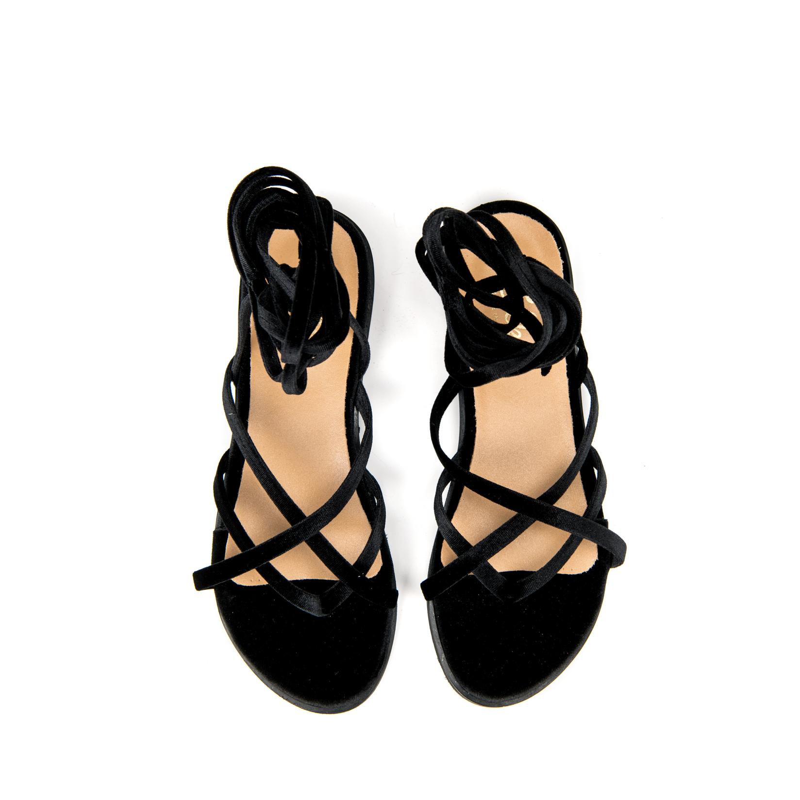 Silko Ženske sandale SC04/GL, Crne