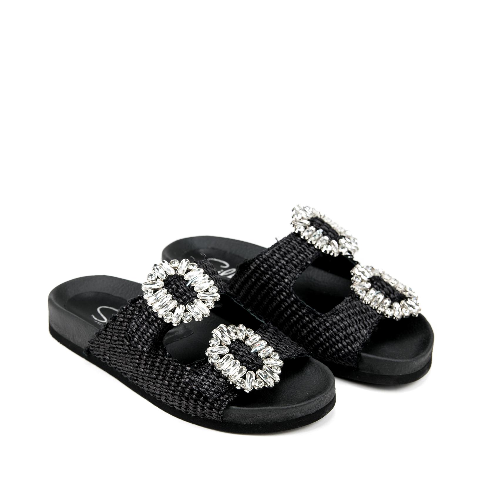 Silko Ženske papuče FB101, Crne