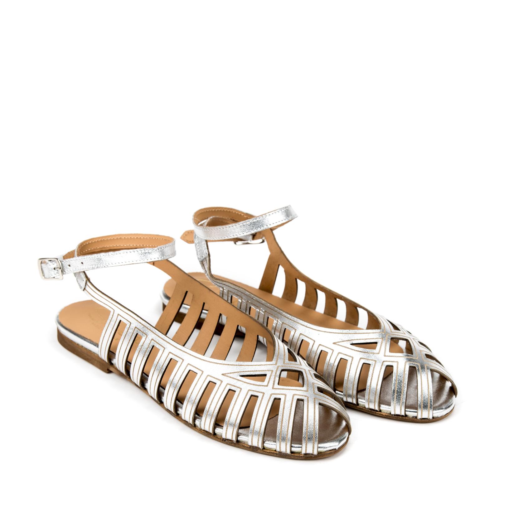 Silko Ženske sandale LUNA3, Svetlosive