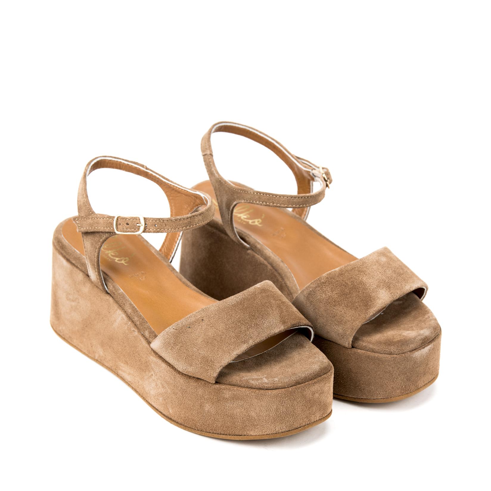 Silko Ženske sandale ZE06, Braon