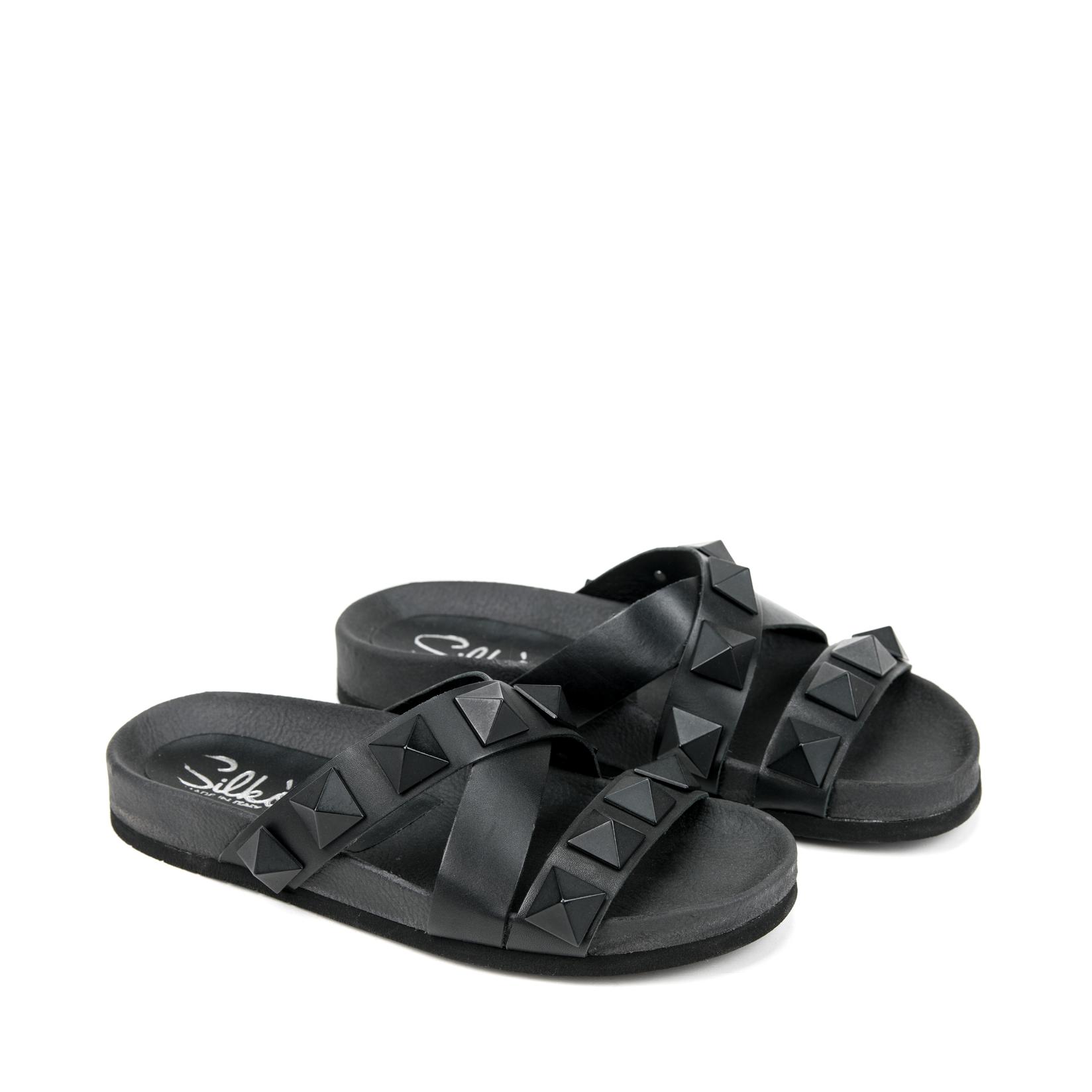 Silko Ženske papuče FB102, Crne