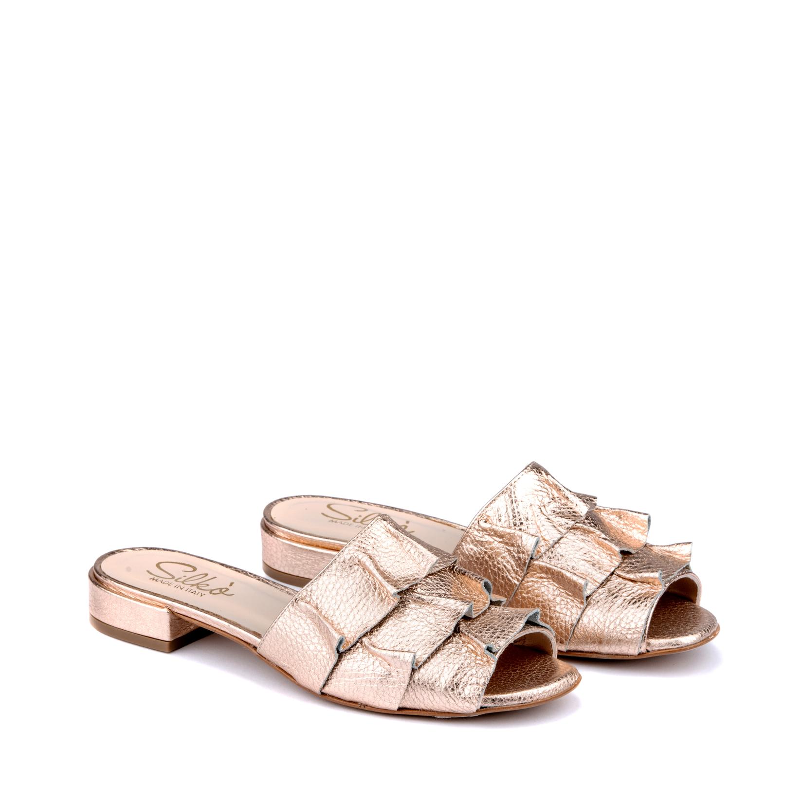 Silko Ženske papuče 1090, Rose gold