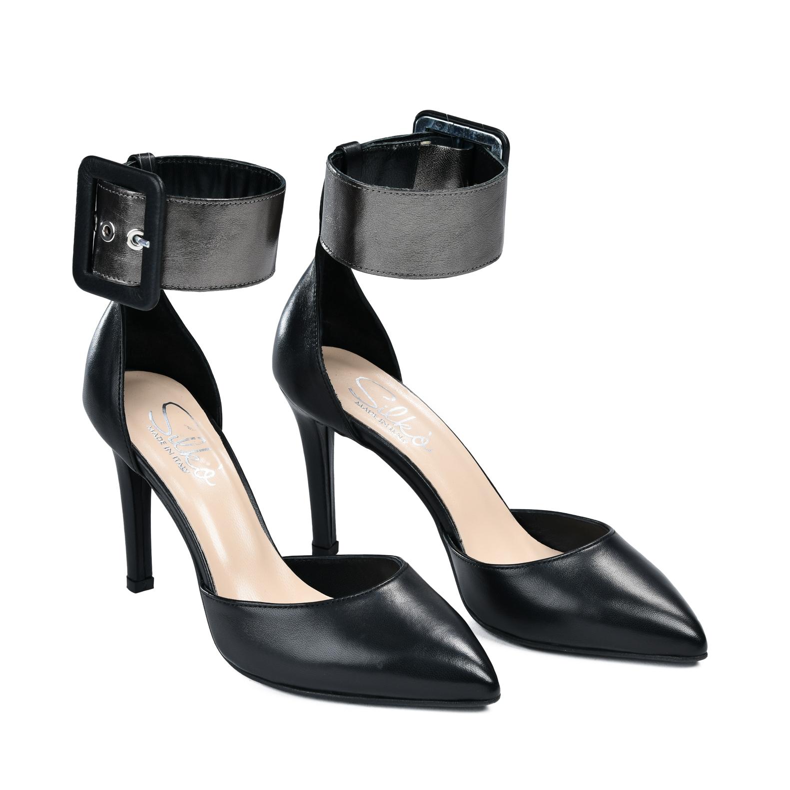 Silko Silko Ženske štikle 113, Crne