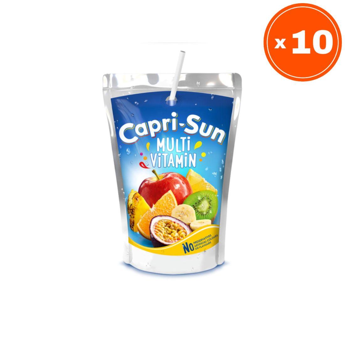 Capri Sun Negazirani sok Multivitamin, 0,2l, 10 komada