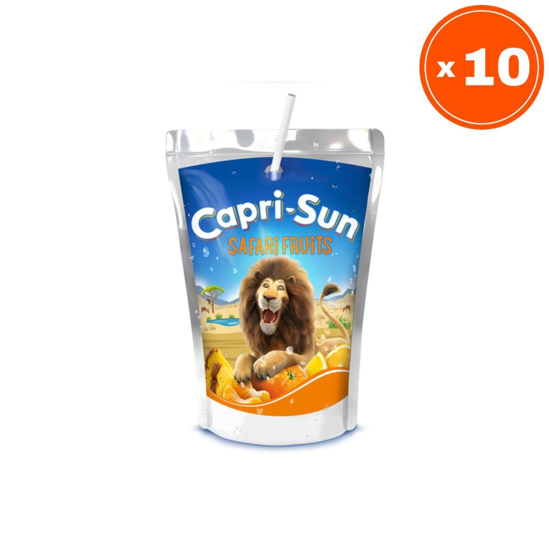 Capri Sun Negazirani sok Safari Fruits, 0,2l, 10 komada