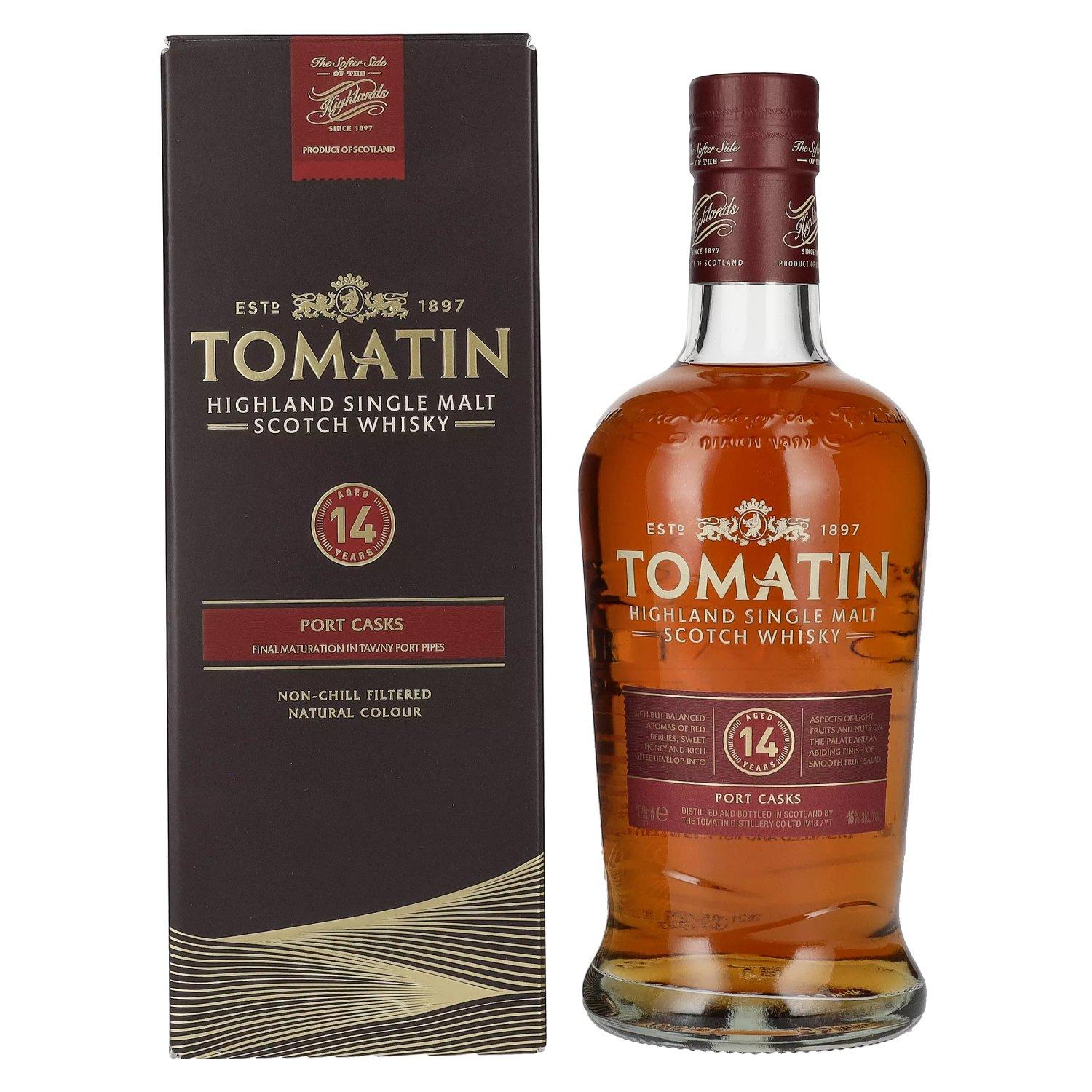 TOMATIN Viski 14Y 46%, 0,7l