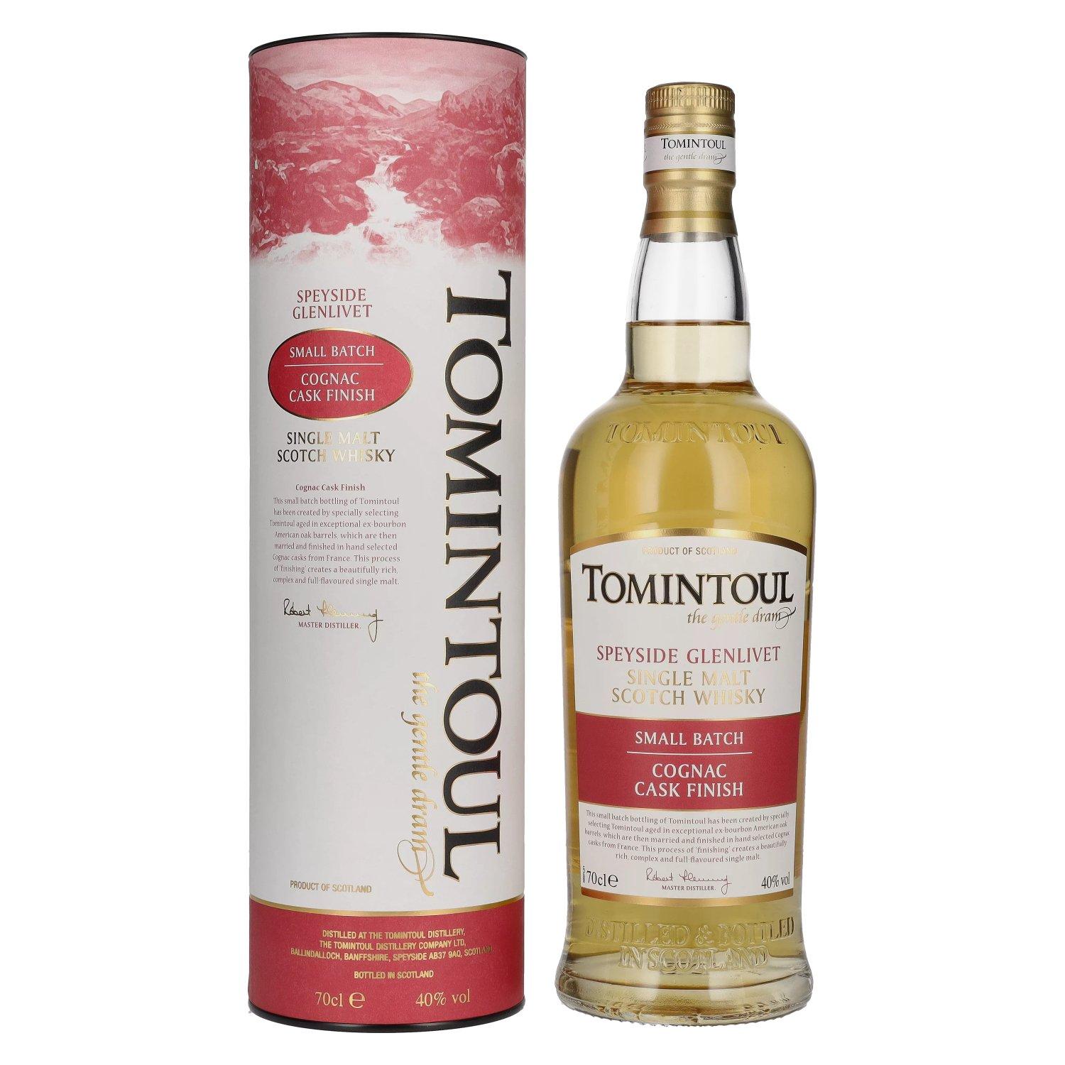 TOMINTOUL Viski-Konjak Cask Single Malt, 0.7l