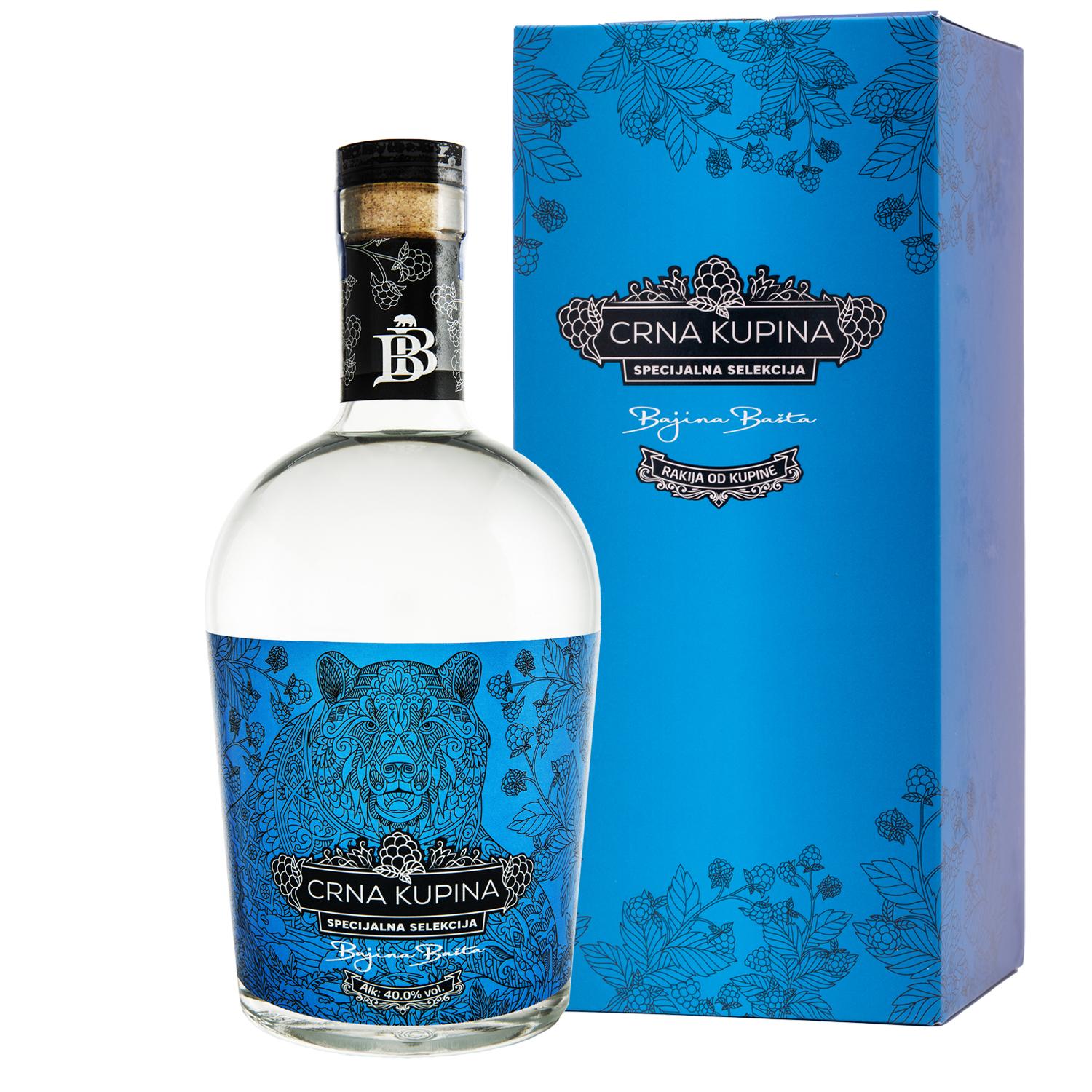 BB Klekovača Rakija sa kutijom, Crna kupina, 0.7l