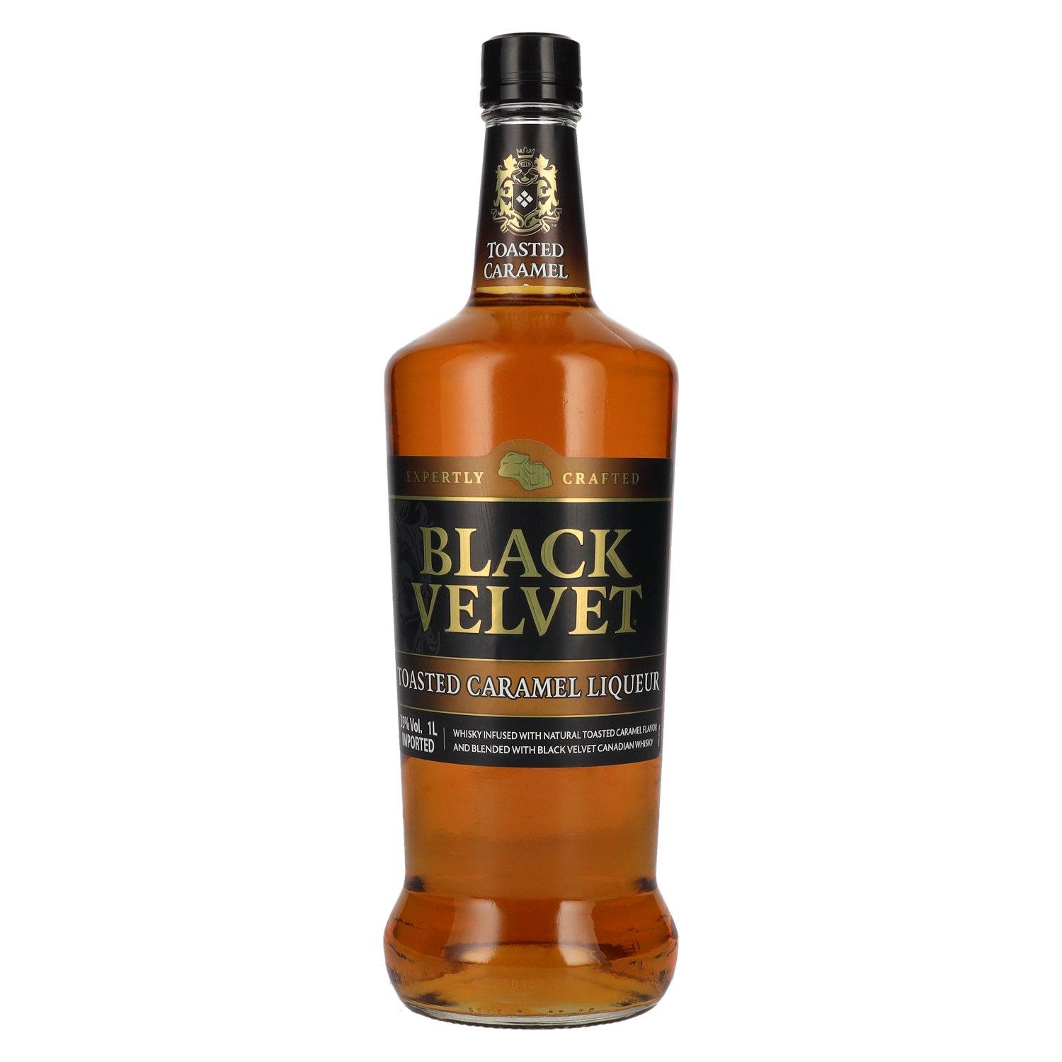 BLACK VELVET Viski Toasted Caramel , 0.7l
