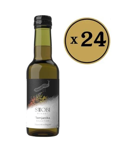 Stobi Belo vino Temjanika, 0.187l, 24 komada