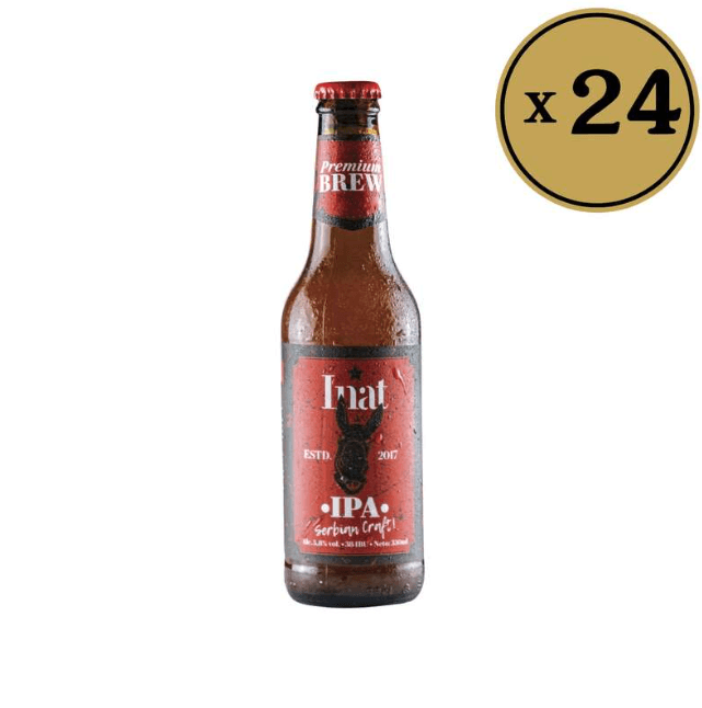 Inat Pivo IPA, 0.33l, 24 komada