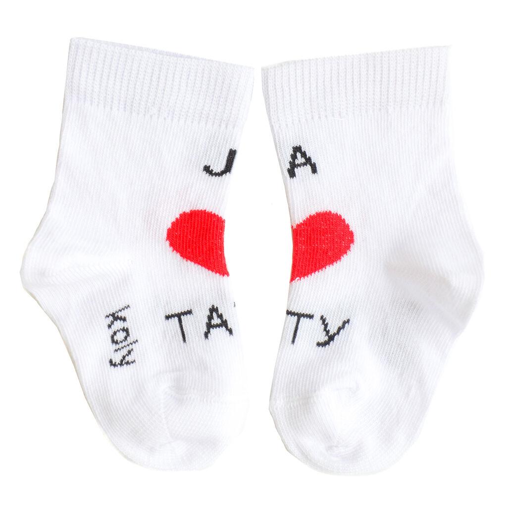 KOLY SOCKS Čarape Ja volim tatu
