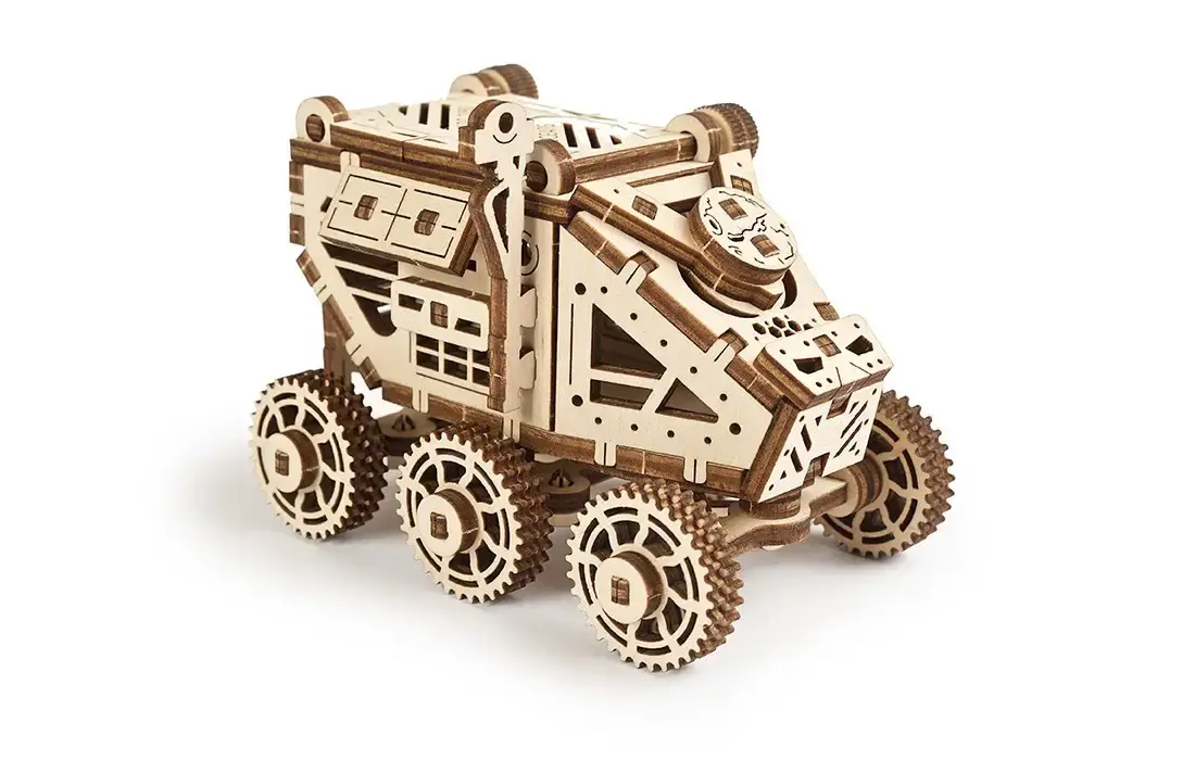 UGEARS 3D Drvena eko mehanička slagalica Mars rover