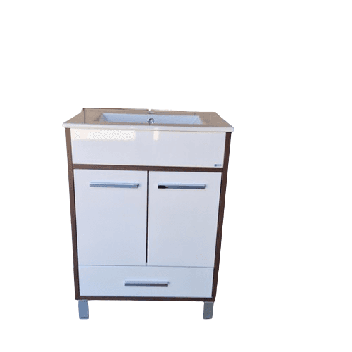 Ceramica Lux Ormarić za kupatilo Atina Wenge, Donji deo 60, Plazma