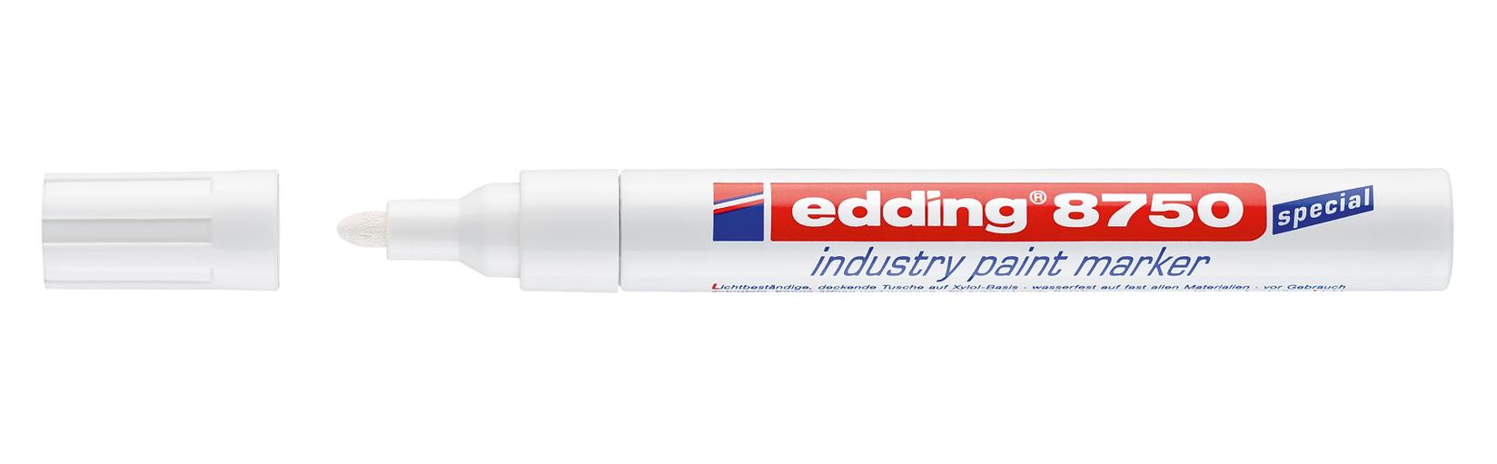 EDDING Industrijski paint marker E-8750 2-4mm beli