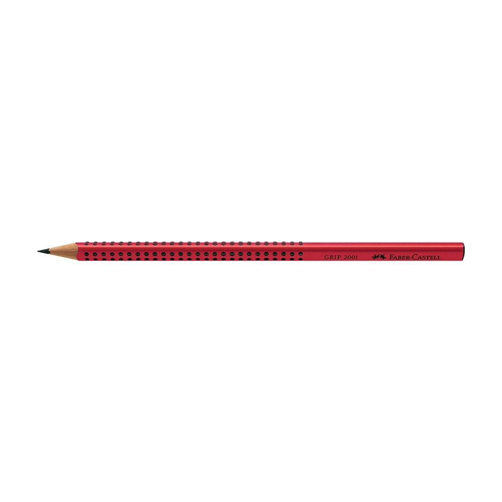 FABER CASTELL Grafitna olovka Grip B crvena