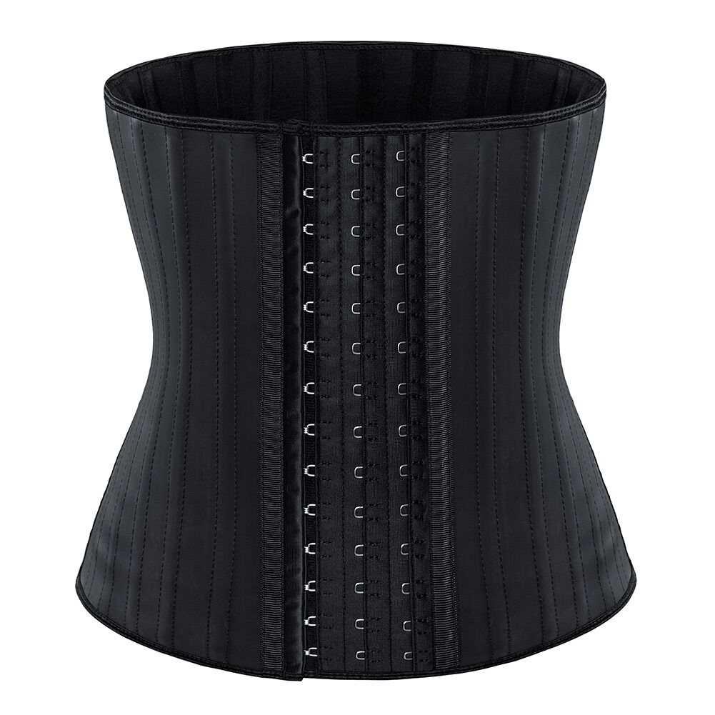 CICIN Korset steznik sa 25 čeličnih žica gumiran crni