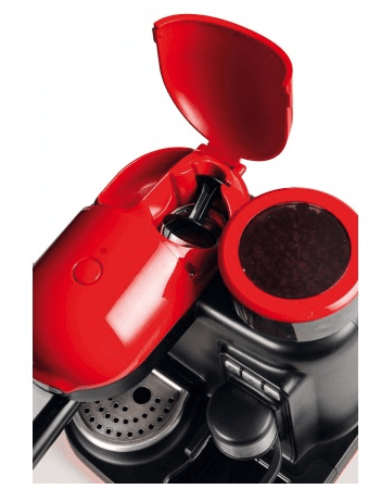 Selected image for Ariete 1318 Aparat za espresso, 1080 W, Ugrađen mlin, Crveno-crni