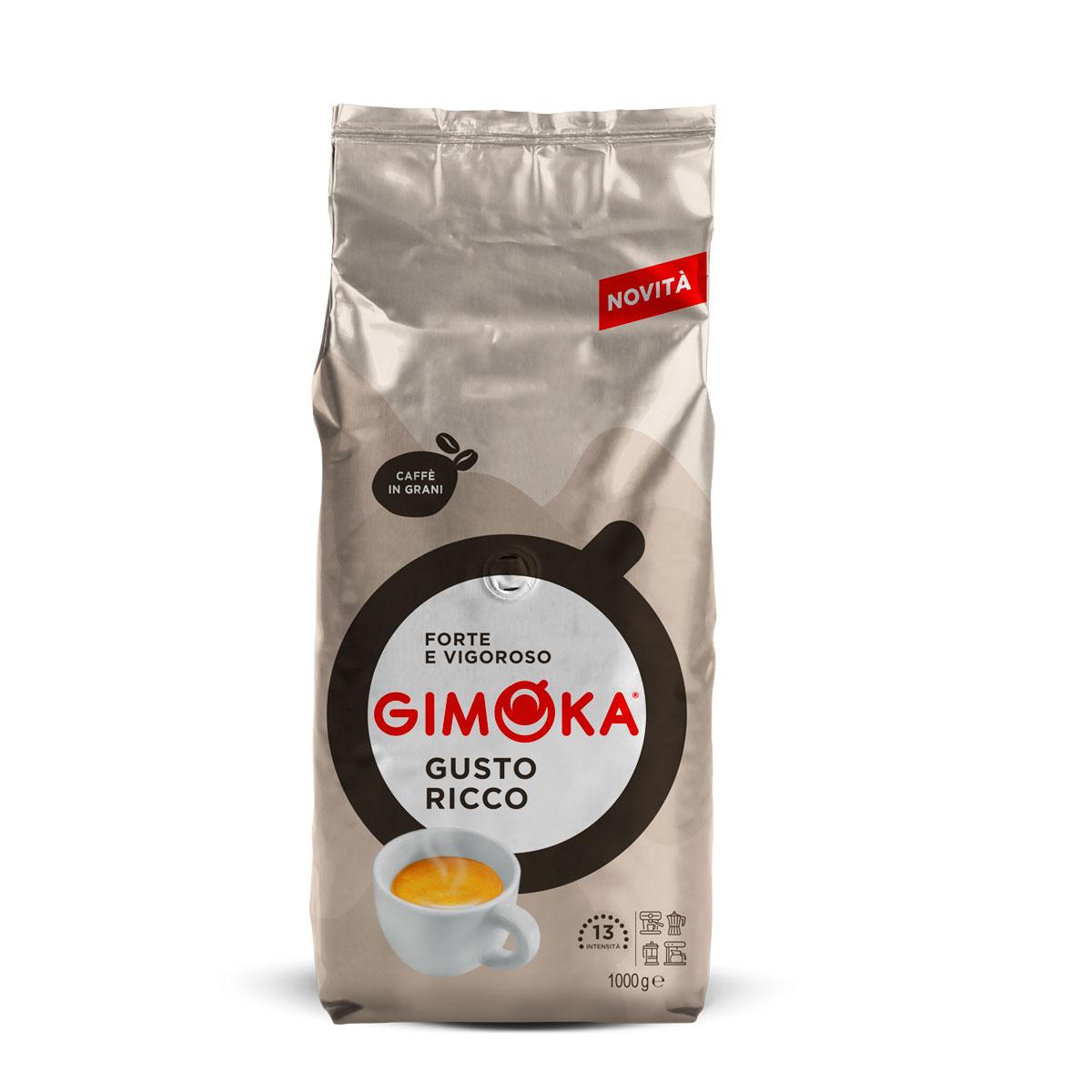 Selected image for GIMOKA Pržena kafa u zrnu Gusto Ricco espresso 1kg