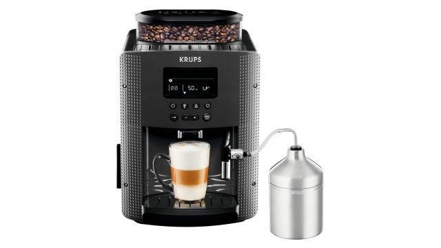 Krups EA816B70 Aparat za espresso, 1,7 l, Ugrađen mlin, Crni