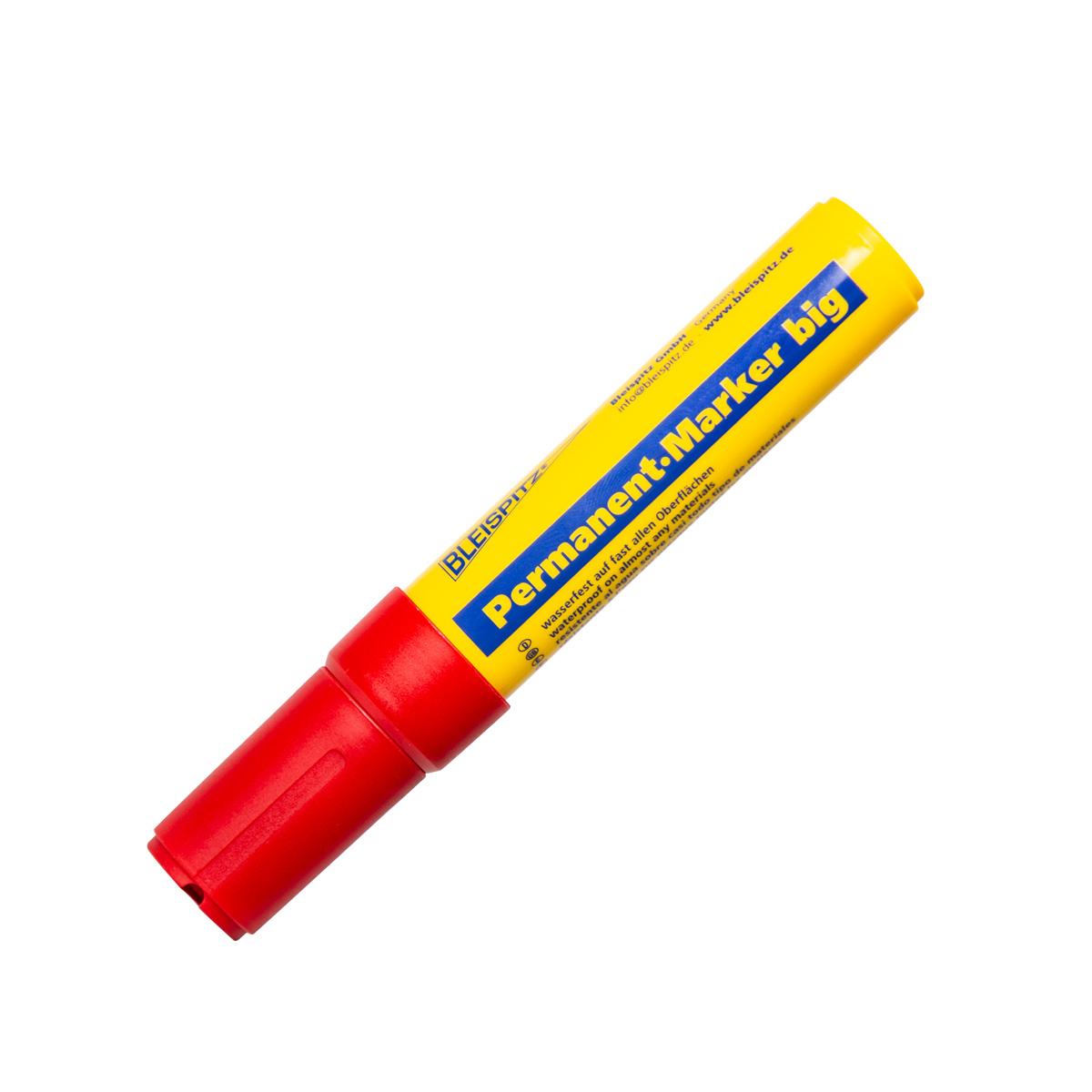 BLEISPITZ Marker permanentni Big 4-12mm crveni