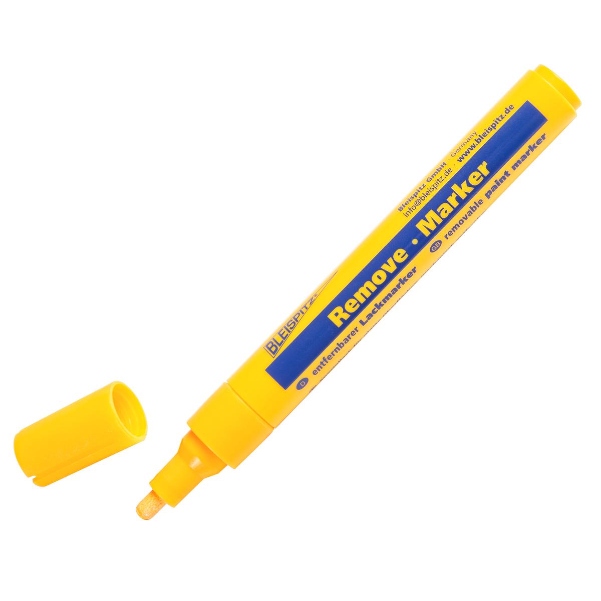 BLEISPITZ Piši-briši marker 4mm žuti