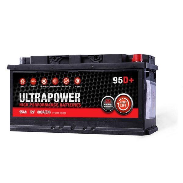 ULTRAPOWER Akumulator 12v95ah d plus crni