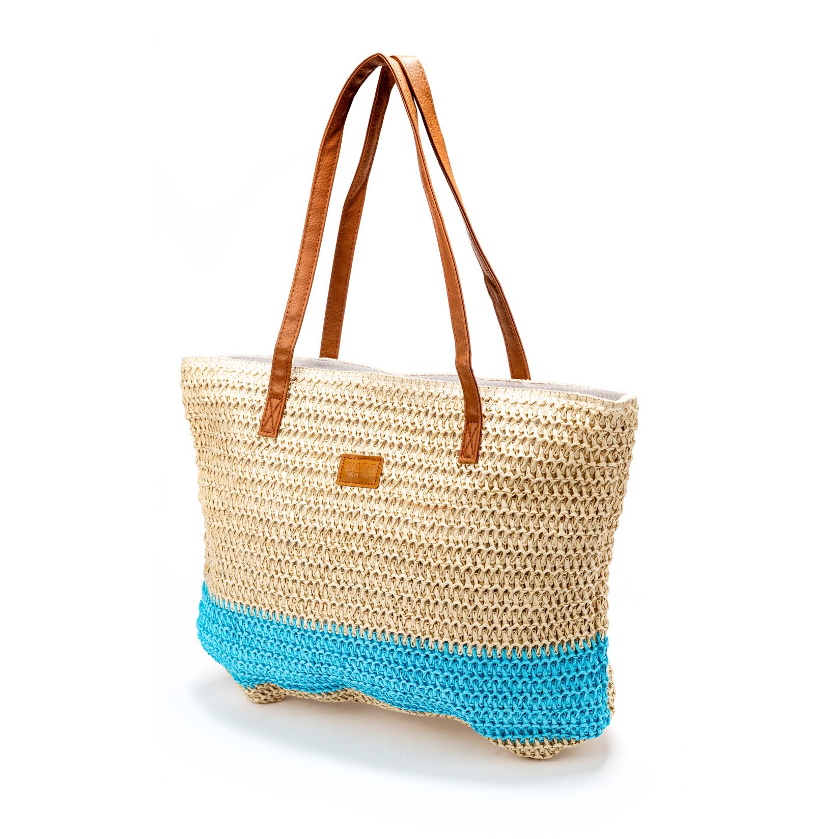 Claudia Ženska torba CW7129-5, Bež-plava