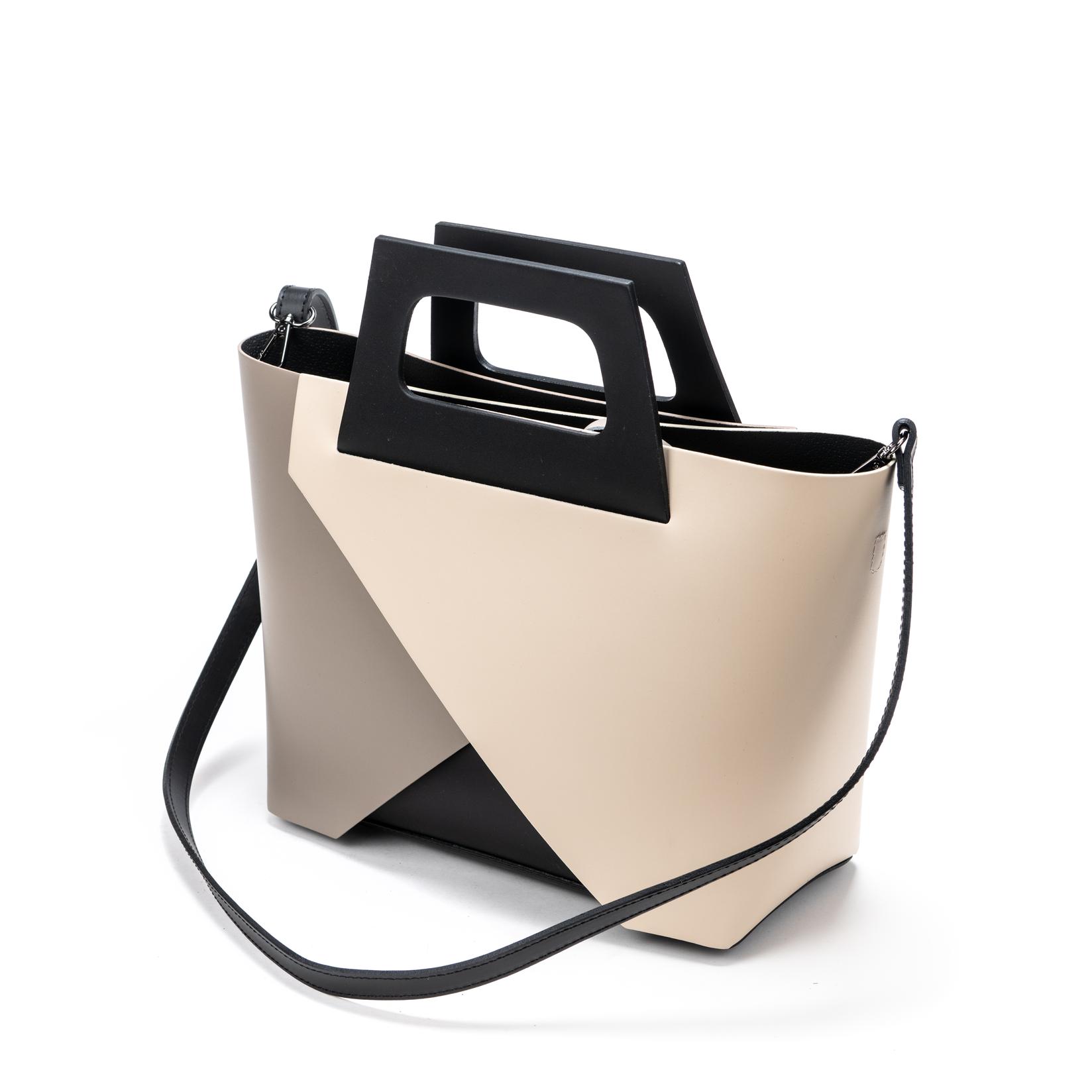 Claudia Ženska torba 3355, Bež-crna