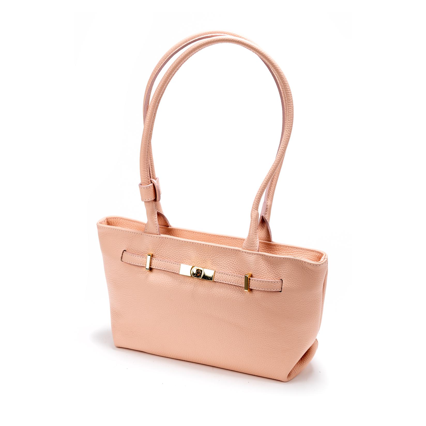 Claudia Ženska kožna torba L3, Kajsija