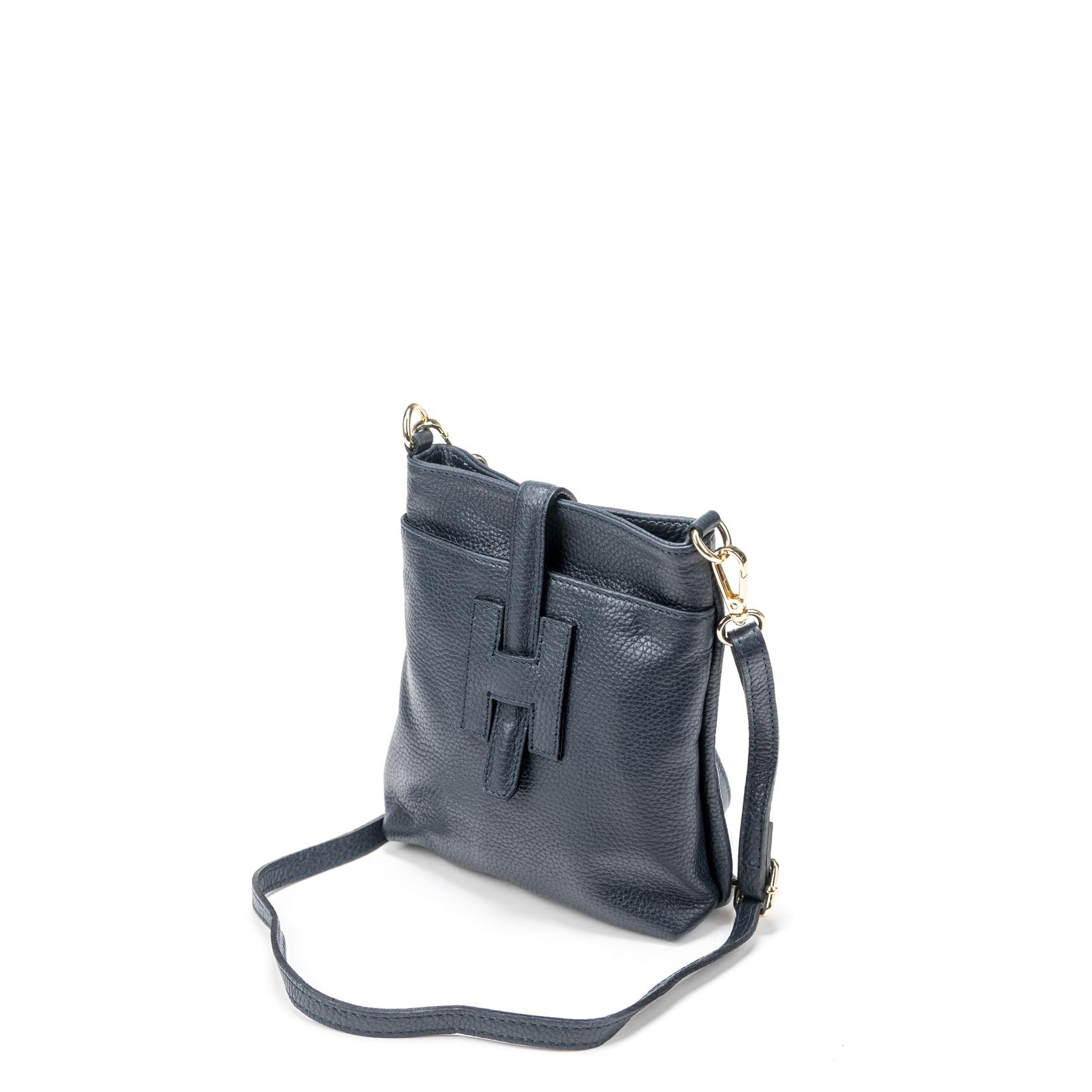 Claudia Ženska kožna torba 3584, Plava