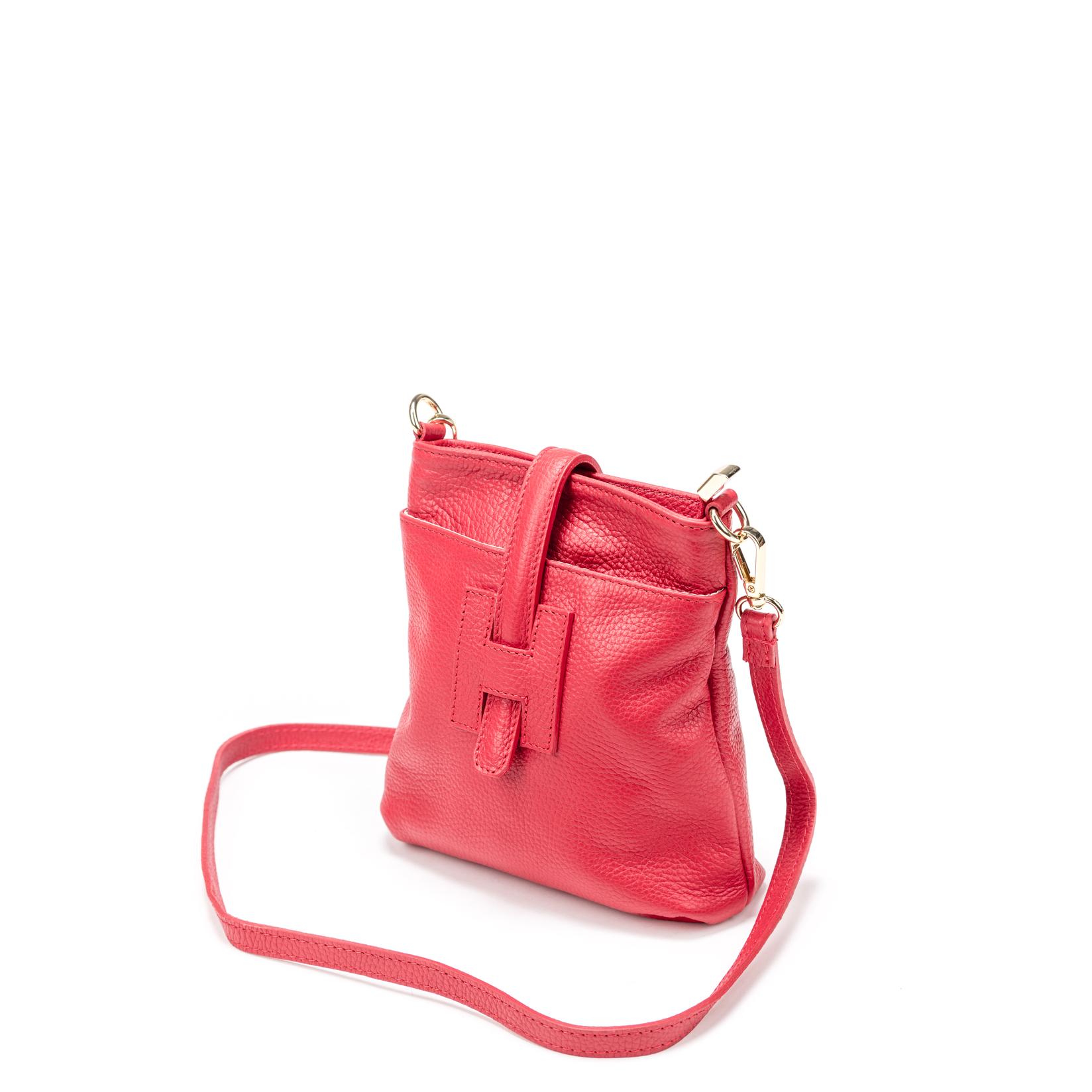 Claudia Ženska kožna torba 3584, Roze