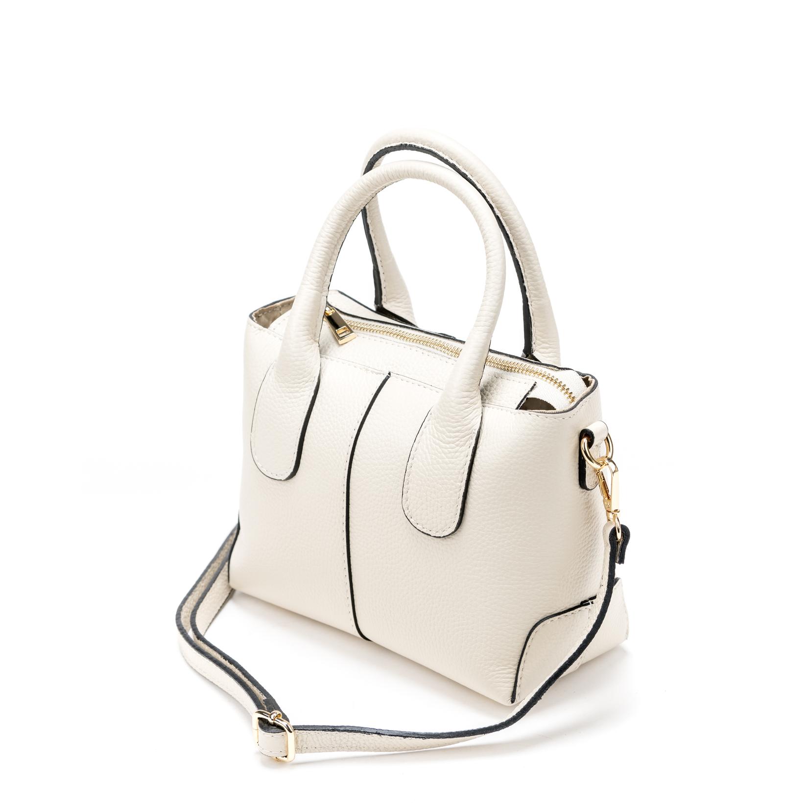 Claudia Ženska kožna torba 3569, Bež