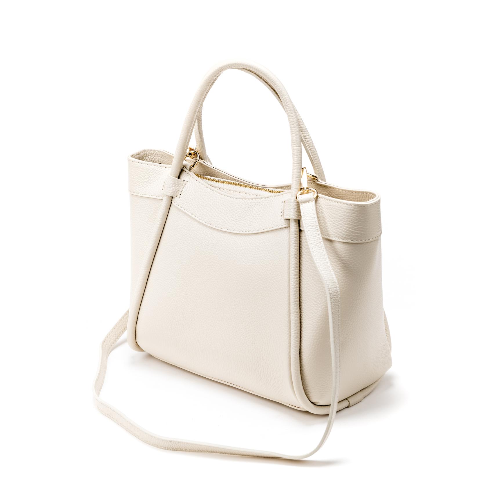 Claudia Ženska kožna torba 3577, Bež