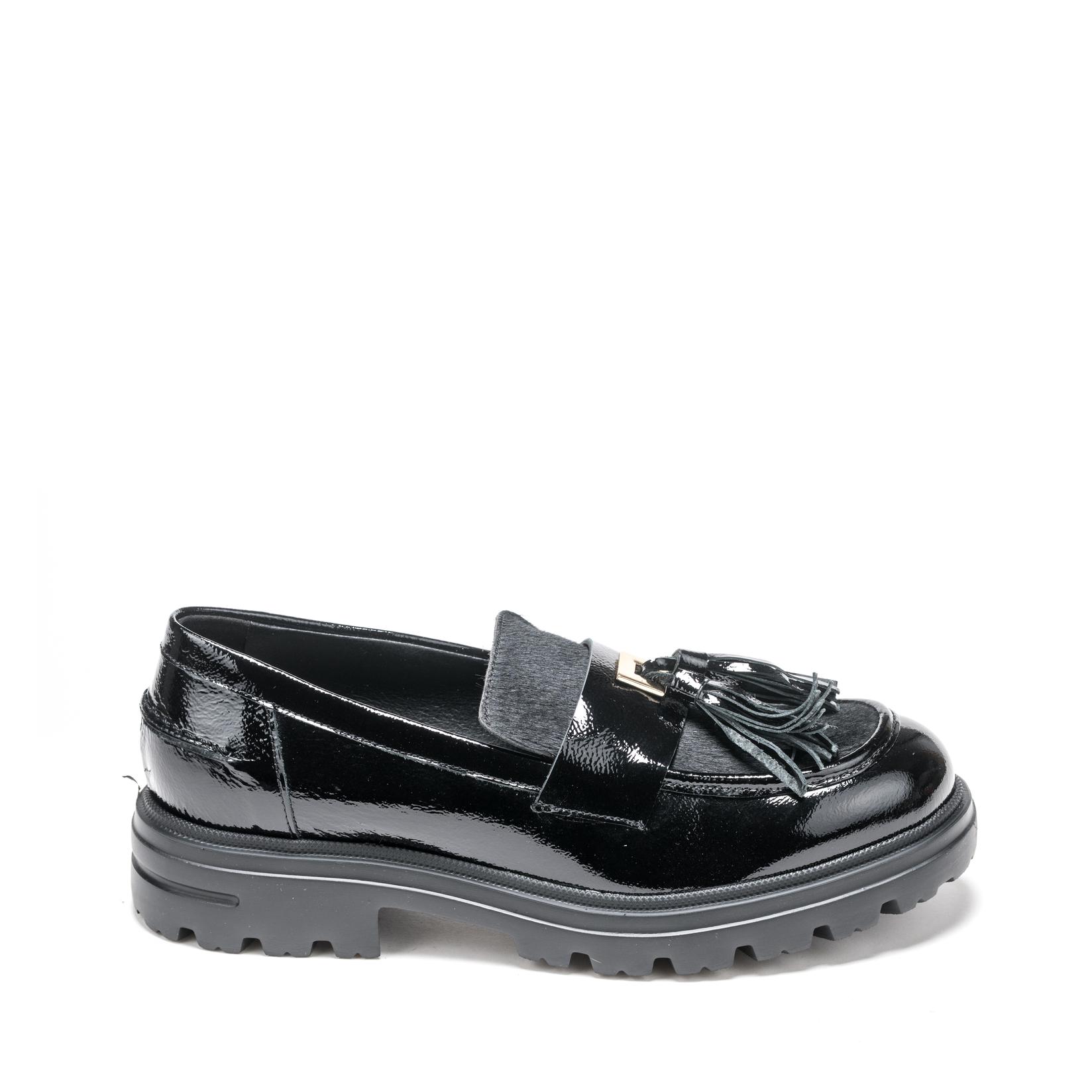 Movimenti Ženske mokasine 7826, Crne