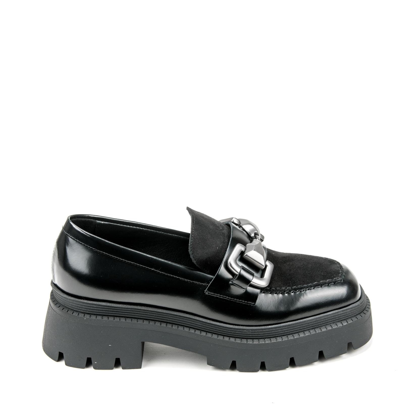 Movimenti Ženske mokasine 7702, Crne