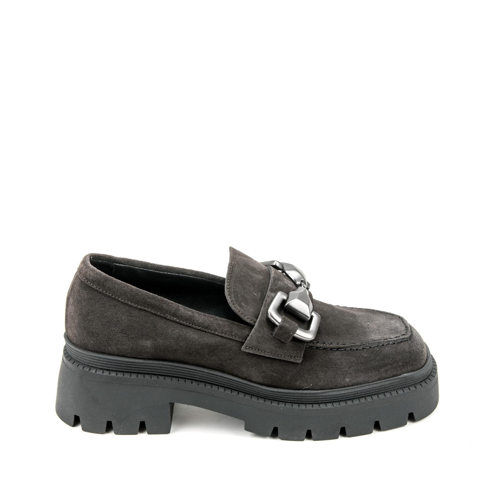 Movimenti Ženske mokasine 7702, Sive