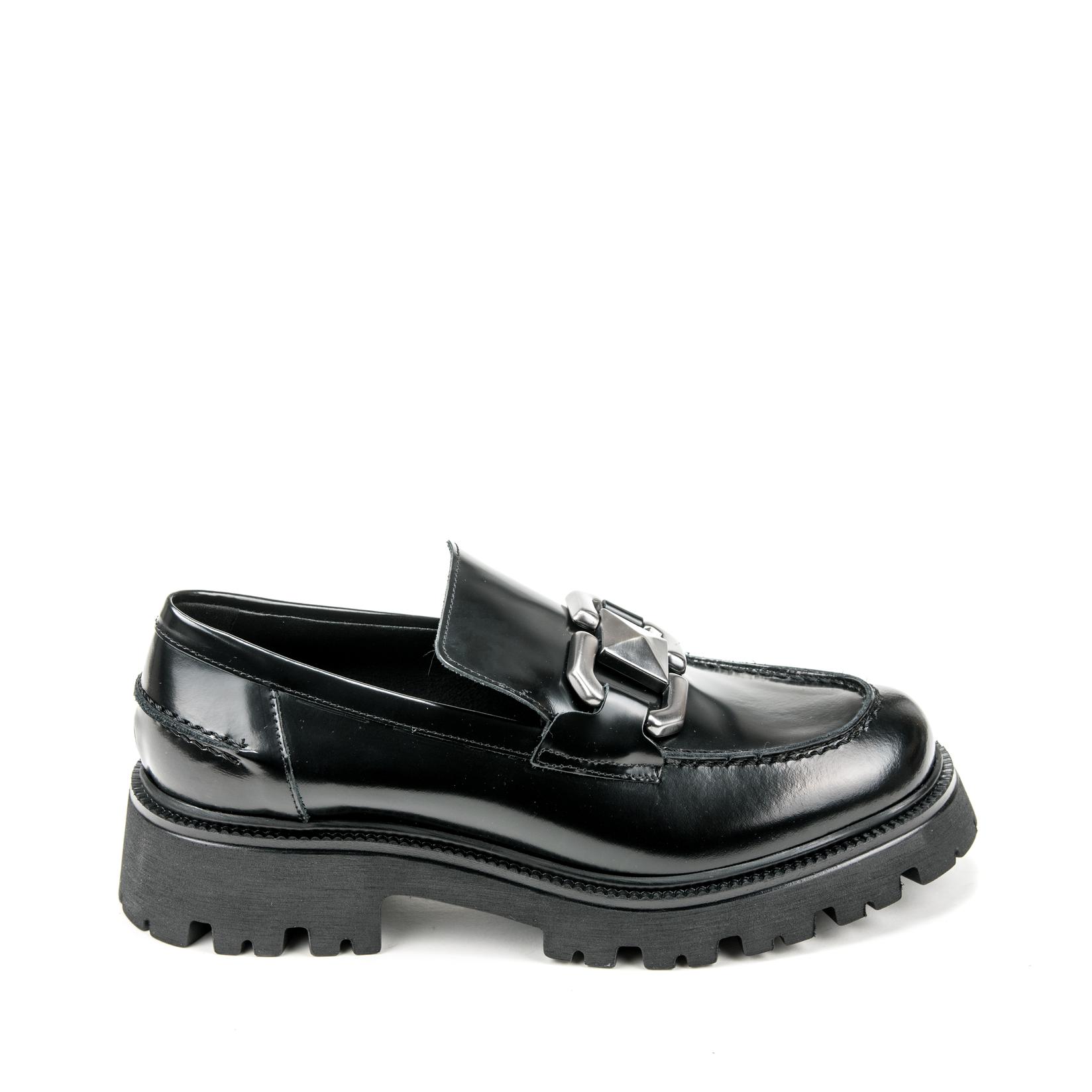 Movimenti Ženske mokasine 7708, Crne