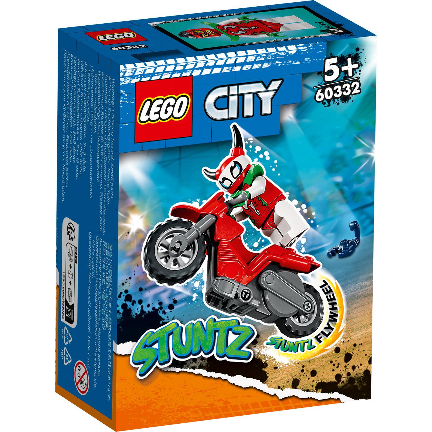 LEGO Kocke Akrobatski motor: Neustrašiva škorpija 60332