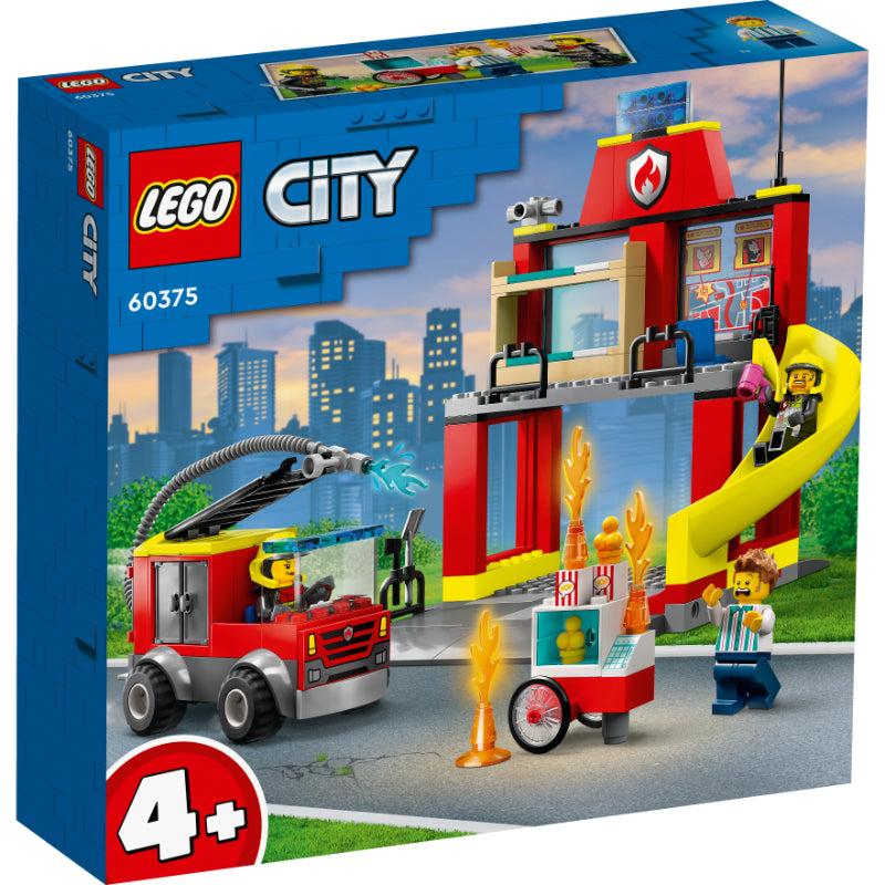 Selected image for LEGO Vatrogasna stanica i vatrogasno vozilo 60375