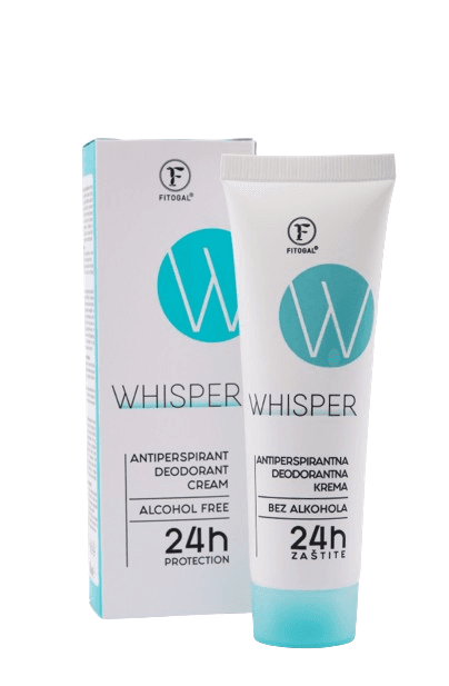 Fitogal WHISPER Antiperspirantna krema, 50 ml